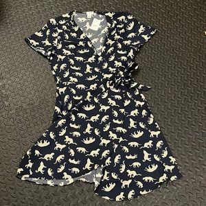 NWT tie waist JCREW dress